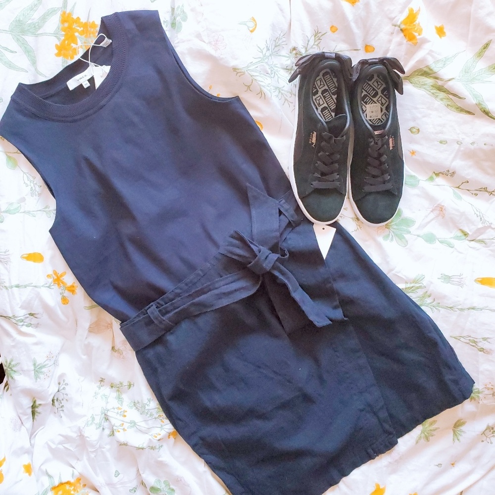 *NWT* Linen Wrap Style Skirt (Size: S)